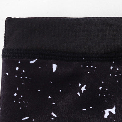 Pantalon de yoga pour femmes Foviel Lines Weeds Sakura Flowers Black Tree, legging de sport et de fitness