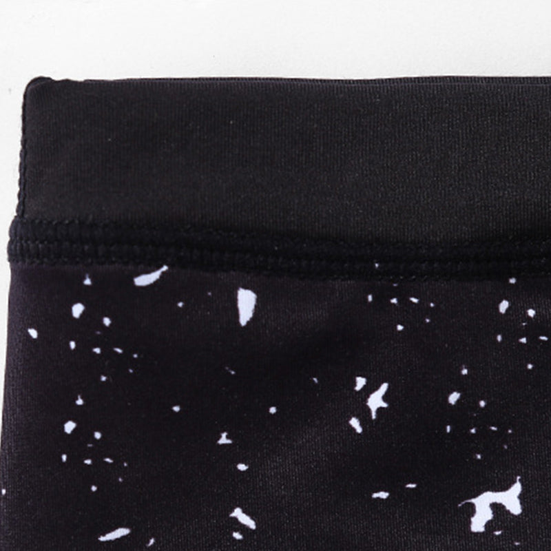 Pantalon de yoga pour femmes Foviel Lines Weeds Sakura Flowers Black Tree, legging de sport et de fitness