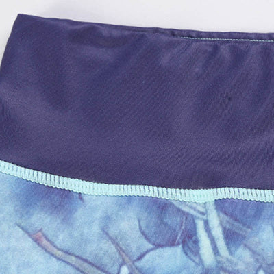 Buddha Stones Lotus Flower Print Design Pants Sports Fitness Yoga Leggings Women's Yoga Pants - image 14