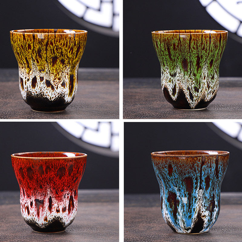 Buddha Stones Vintage Kiln Change Design Ceramic Coffee Mug Tea Cup 150ml - image 18