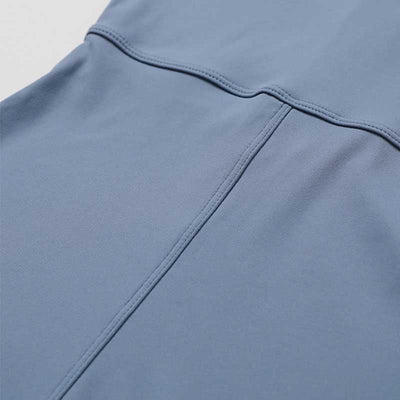 Combinaison moulante de sport Foviel pour femme, à manches longues et fermeture éclair, idéale pour le yoga et le fitness