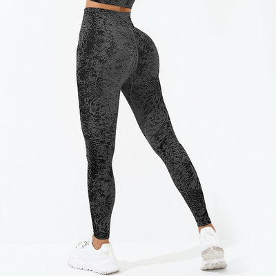 Buddha Stones Seamless Fitness Crop Tank Top High Waist Leggings Pants Sports Gym Yoga Outfits - Leggings - Black - US6，UK/AU10，EU38 (L)  - image 25