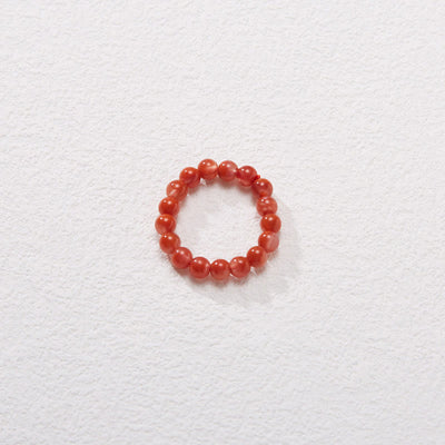 Ensemble Foviel composé d'un collier, d'un pendentif et d'une bague en argent sterling 925 plaqué or avec agate rouge naturelle et turquoise, bracelet de confiance