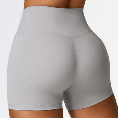 Buddha Stones Solid Color Crop Tank Top High Waist Shorts Sports Fitness Gym Yoga Outfits - image 35
