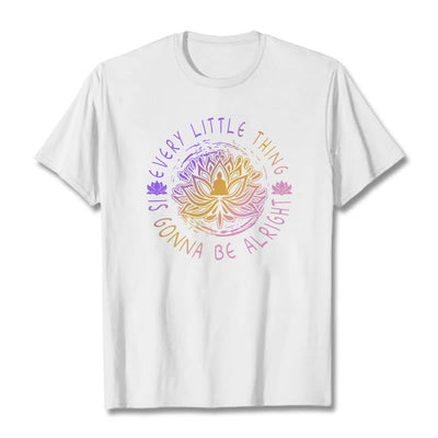 Foviel Every Little Thing Is Gonna Be Alright Tee T-shirt