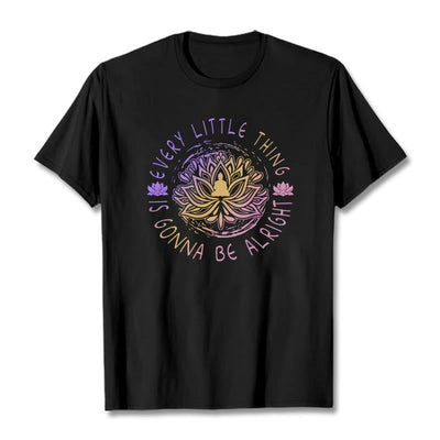 Foviel Every Little Thing Is Gonna Be Alright Tee T-shirt