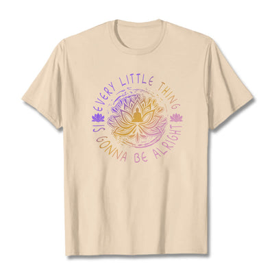 Foviel Every Little Thing Is Gonna Be Alright Tee T-shirt