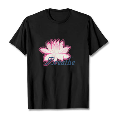 Foviel BREATHE Lotus Flower Tee T-shirt