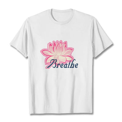 Foviel BREATHE Lotus Flower Tee T-shirt