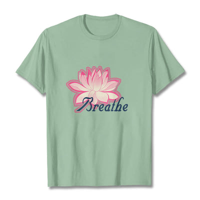 Foviel BREATHE Lotus Flower Tee T-shirt