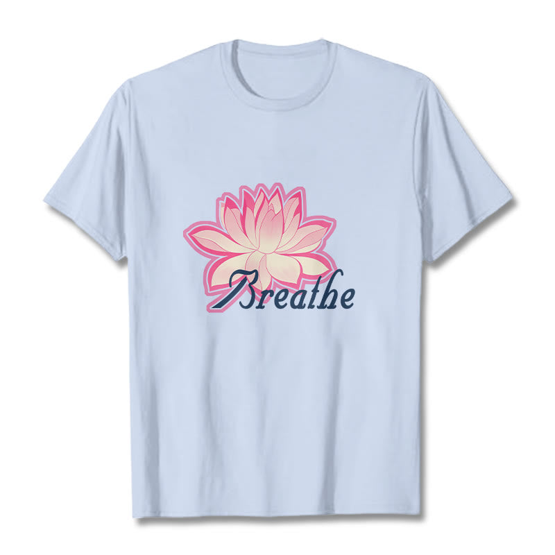 Foviel BREATHE Lotus Flower Tee T-shirt