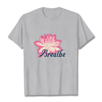 Foviel BREATHE Lotus Flower Tee T-shirt