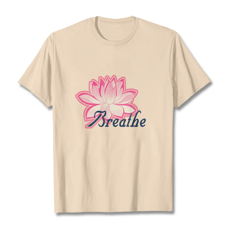 Foviel BREATHE Lotus Flower Tee T-shirt