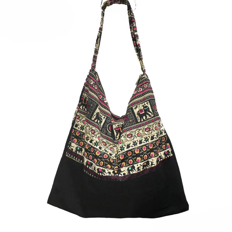 Sac bandoulière en coton Foviel