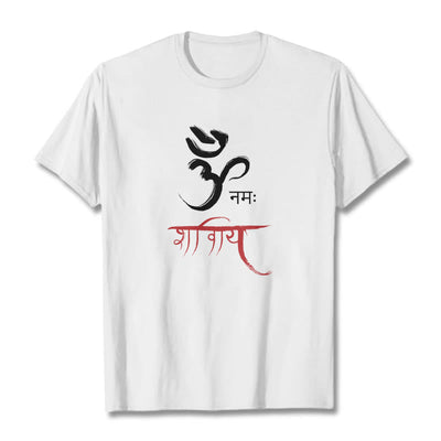 T-shirt Foviel OM NAMAH SHIVAYA Mantra sanskrit