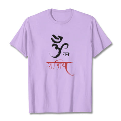 T-shirt Foviel OM NAMAH SHIVAYA Mantra sanskrit
