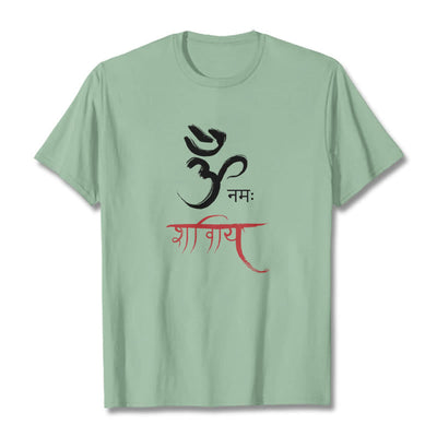T-shirt Foviel OM NAMAH SHIVAYA Mantra sanskrit