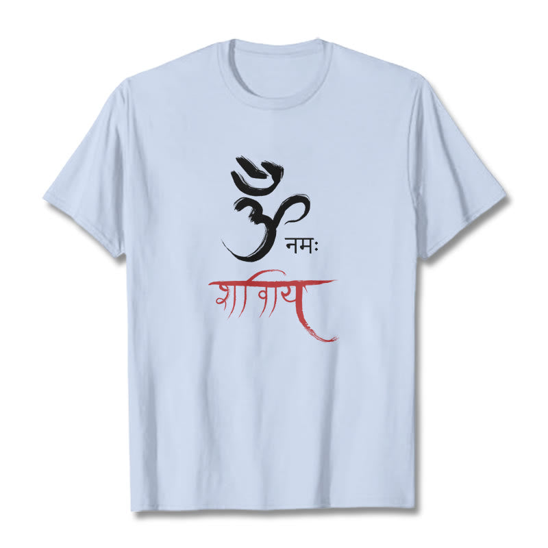 T-shirt Foviel OM NAMAH SHIVAYA Mantra sanskrit