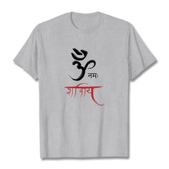T-shirt Foviel OM NAMAH SHIVAYA Mantra sanskrit