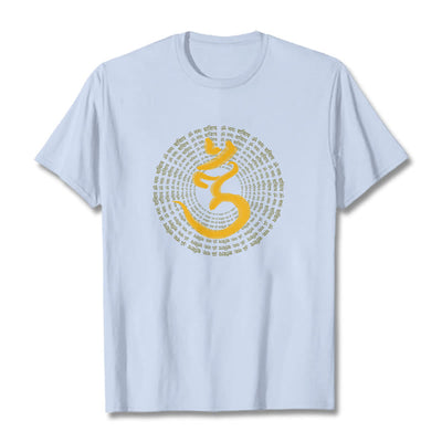 T-shirt Foviel 108 OM NAMAH SHIVAYA Mantra sanskrit