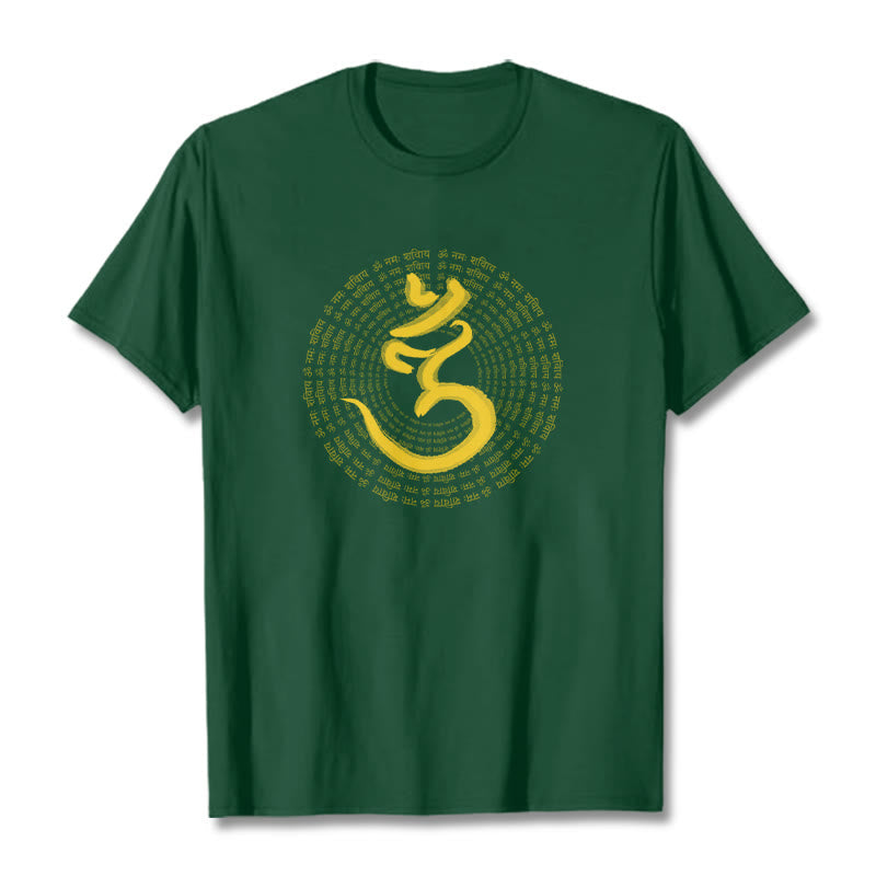 T-shirt Foviel 108 OM NAMAH SHIVAYA Mantra sanskrit
