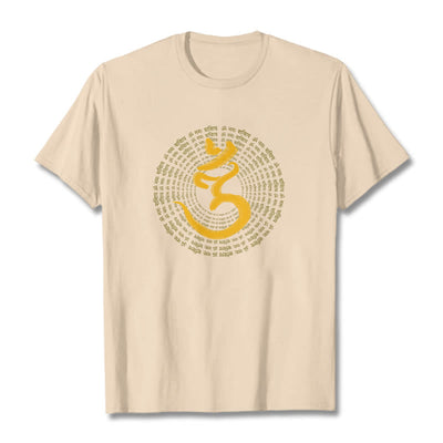 T-shirt Foviel 108 OM NAMAH SHIVAYA Mantra sanskrit