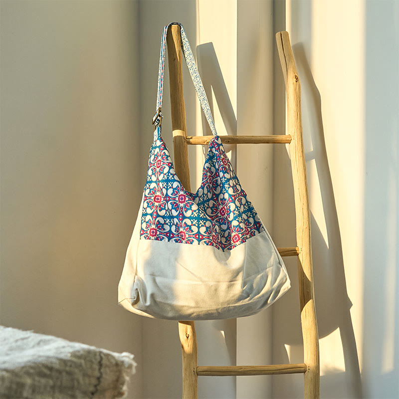 Sac bandoulière en coton Foviel