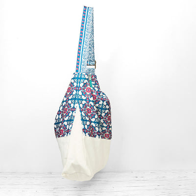 Sac bandoulière en coton Foviel