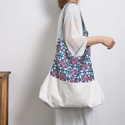 Sac bandoulière en coton Foviel