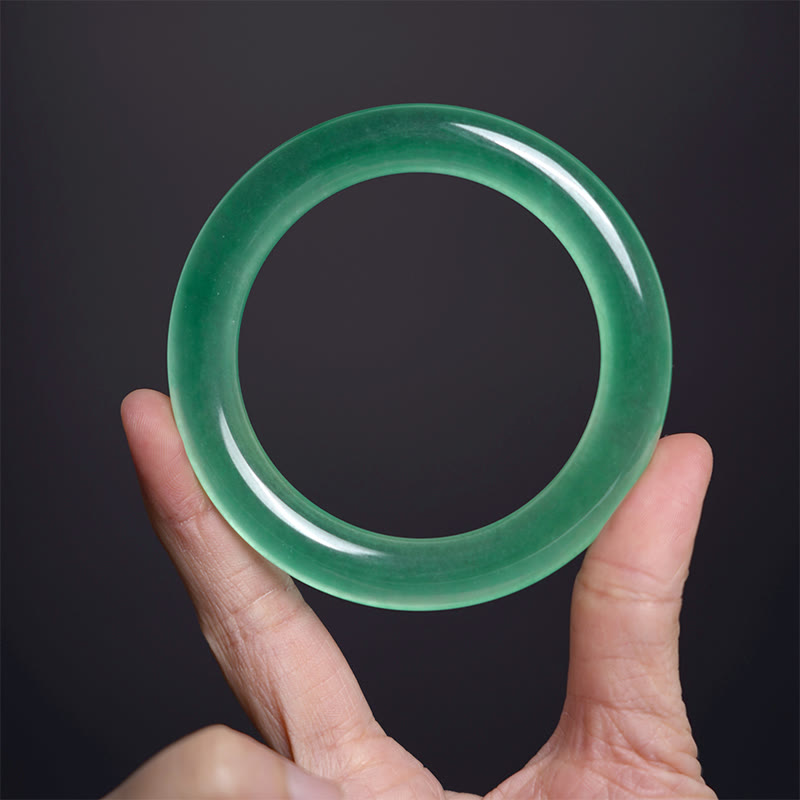 Foviel Natürliche Jade Glück Wohlstand Armband Verwirren
