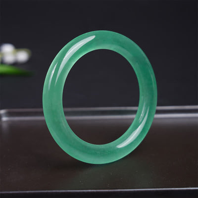 Foviel Natürliche Jade Glück Wohlstand Armband Verwirren