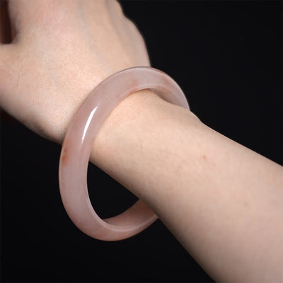 Foviel Rosa Goldene Seide Jade Reichtum Glück Armband