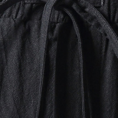 Buddha Stones Solid Color Cotton Casual Men's Harem Pants With Pockets - image 3