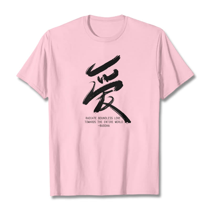 T-shirt Foviel Ai Radiate Boundless Love Towards The Entire World