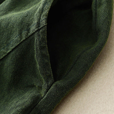 Buddha Stones Summer Women's Linen Drawstring Elastic Waist Harem Pants With Pockets - image 15