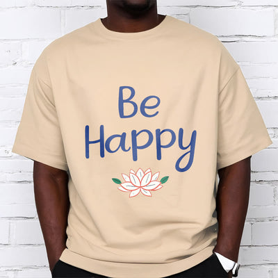 Foviel Be Happy Lotus Tee T-shirt