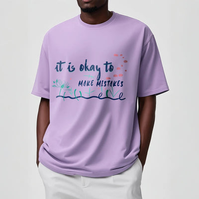 Foviel It Is Okay To Make Mistakes Tee T-shirt