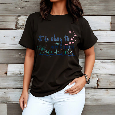 Foviel It Is Okay To Make Mistakes Tee T-shirt