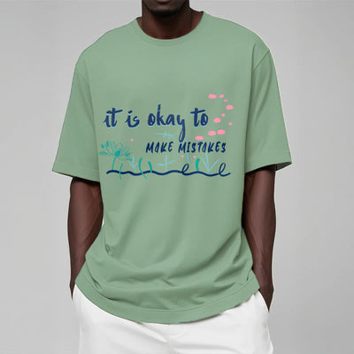 Foviel It Is Okay To Make Mistakes Tee T-shirt