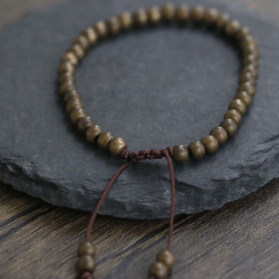 Foviel Kupfer Messing Perlen Balance Reichtum Einfache Armband