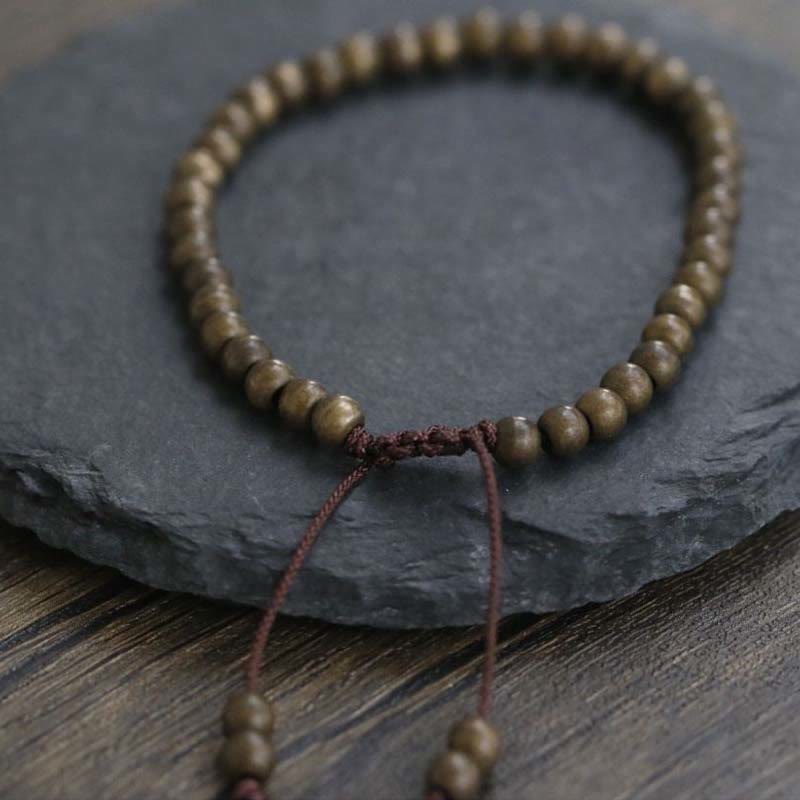 Foviel Kupfer Messing Perlen Balance Reichtum Einfache Armband