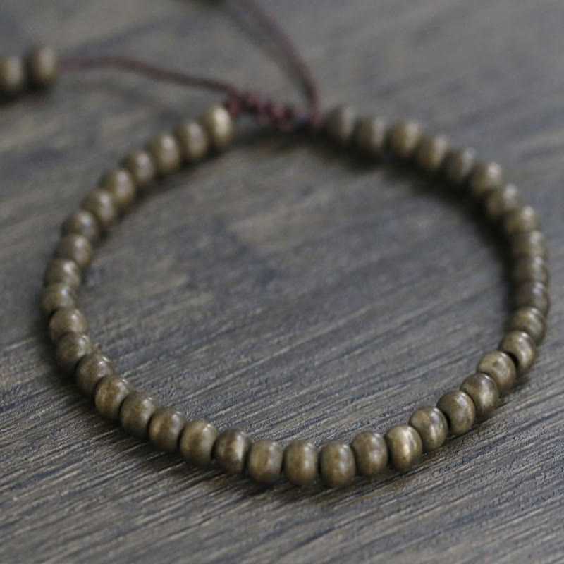 Foviel Kupfer Messing Perlen Balance Reichtum Einfache Armband