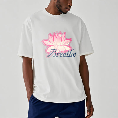 Foviel BREATHE Lotus Flower Tee T-shirt