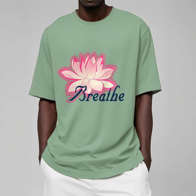 Foviel BREATHE Lotus Flower Tee T-shirt