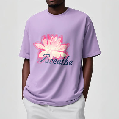 Foviel BREATHE Lotus Flower Tee T-shirt