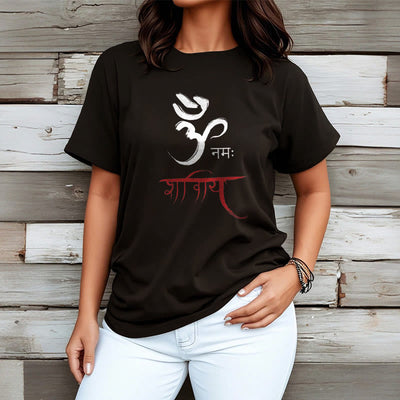 T-shirt Foviel OM NAMAH SHIVAYA Mantra sanskrit
