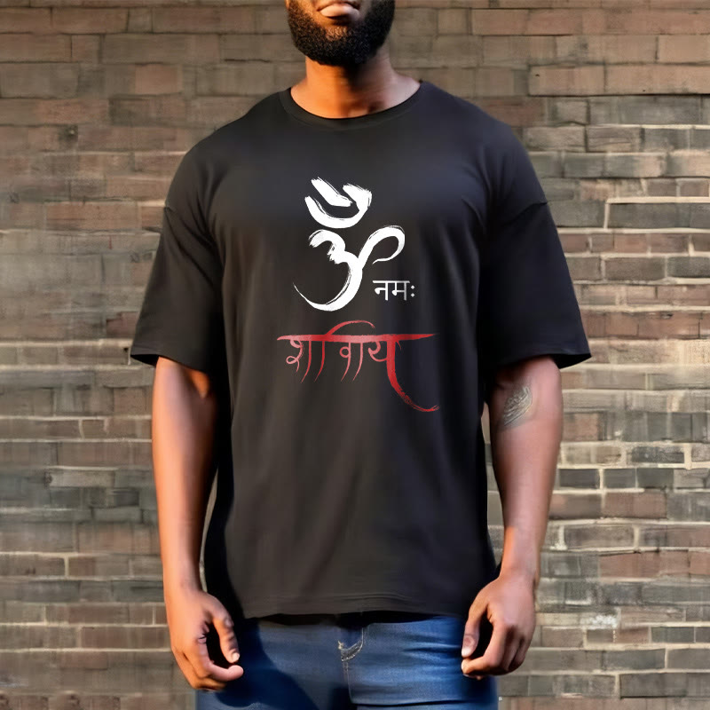 T-shirt Foviel OM NAMAH SHIVAYA Mantra sanskrit
