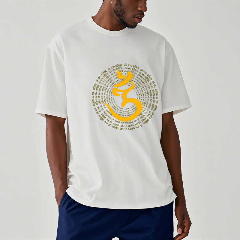 T-shirt Foviel 108 OM NAMAH SHIVAYA Mantra sanskrit