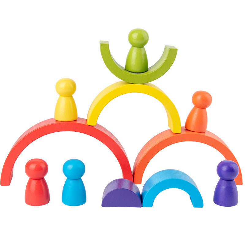 Colorful Arched Building Blocks