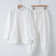 Chemise blanche et pantalon blanc / US/UK/AU 34, EU 44 (M)